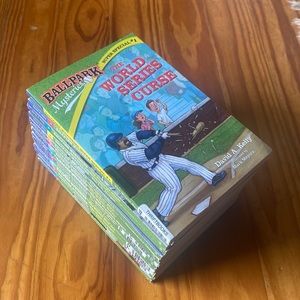 Ballpark Mysteries by David A. Kelly. Book series for ages 6-9. 15 books.